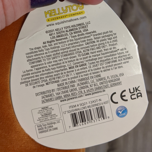 Highland cow squishmallow Wilfred - Picture 5 of 5